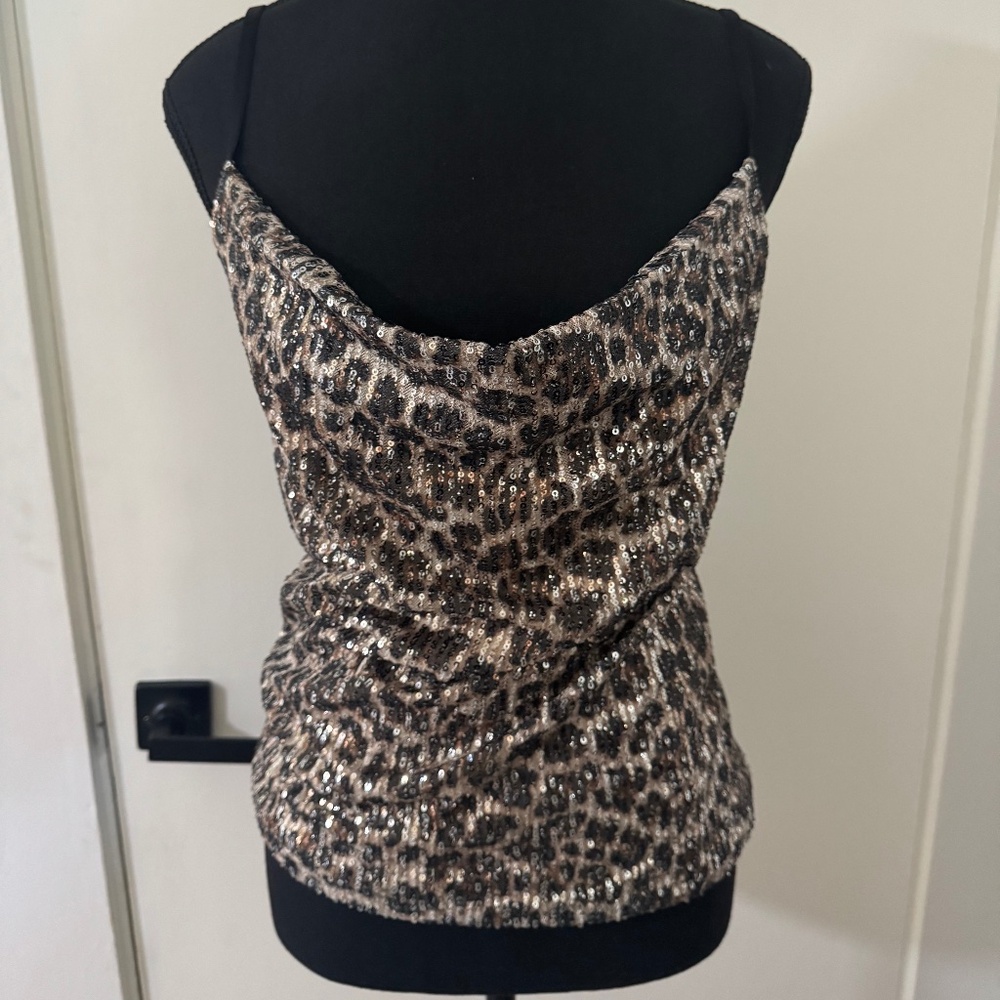 Simons Cropped Leopard Camisole by Twik